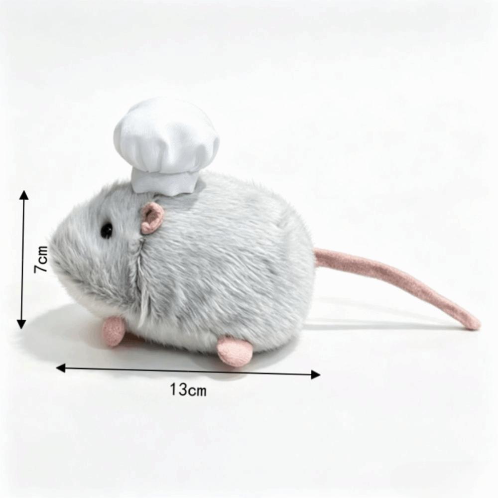 Simulation Rat Hamster Stuffed Doll Soft Mouse Plush Doll Rat Plush Doll  Birthday Gift