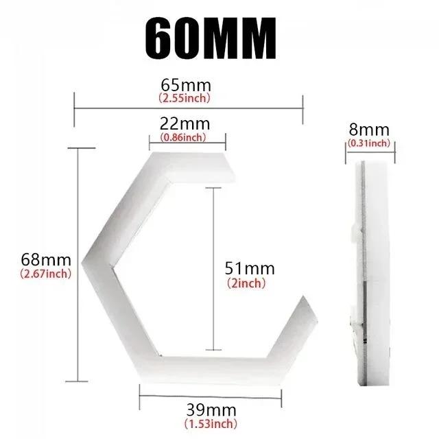 

1Set 12V 24V RGB Hexagon Angel Eyes Halo Rings Retrofit Headlight Car Motorcycle Switchback White DRL+Amber Turn Signal Light APP Control