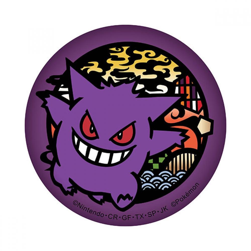 

Перевидання Pokemon Pokemon Kirie Glitter Can Badge Gengar