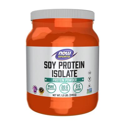 Sportovní izolát sójového proteinu Proteinový prášek Čistý bez příchuti, 1,2 lb
