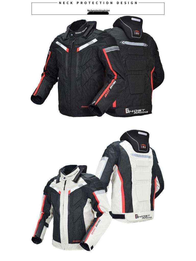 Four-Season Motorcycle Riding Suit: Durable, Windproof, Split-Type Pants, Fall-Resistant, Outdoor Sports Set
