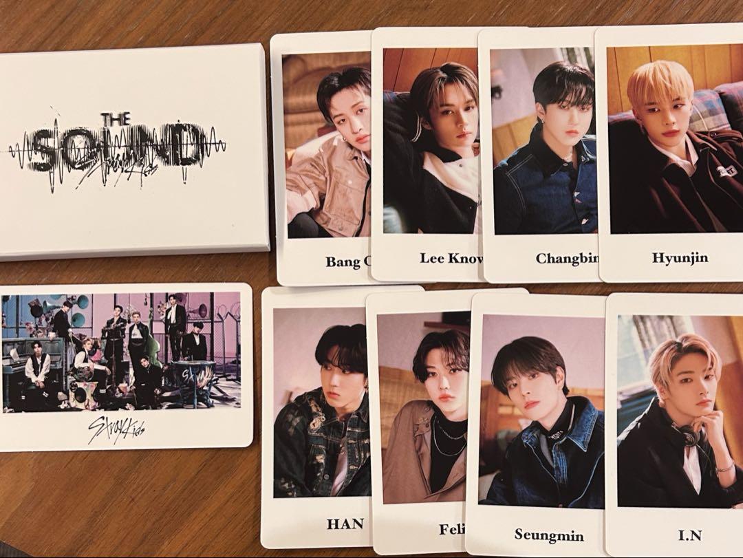 

[USED] Stray Kids Sukizu THE SOUND Photo Card Set