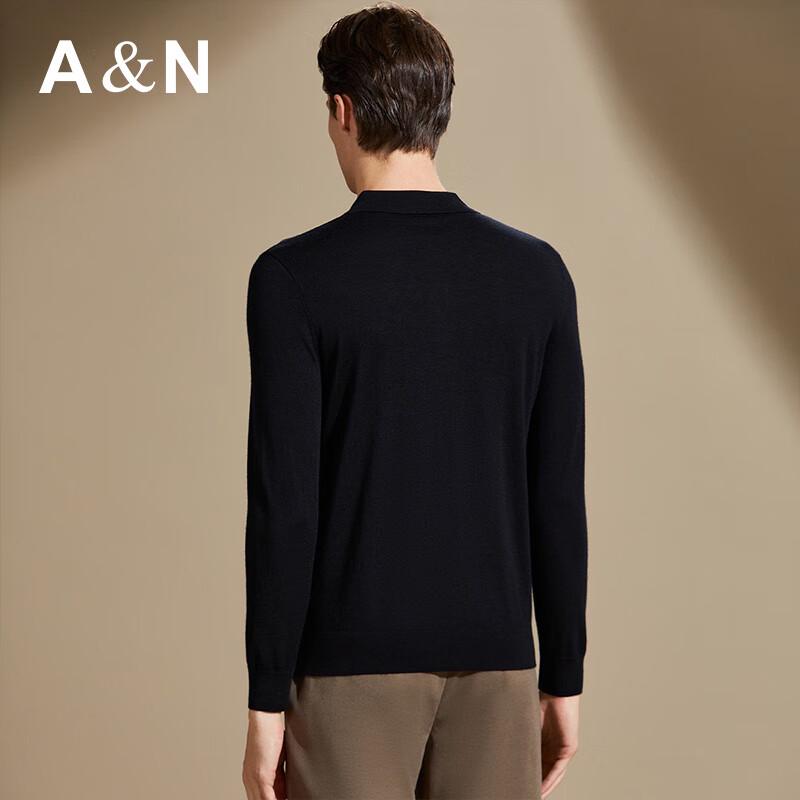 Antonio Men's 100% Cashmere Roll-Neck Sweater