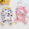 Ins Wind Dog Clothes Summer Spring and Summer Thin Mesh Breathable Four-legged Clothes Anti-hair Loss Small and Medium Teddy Than Bear