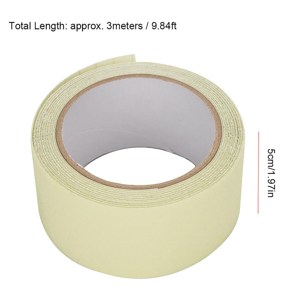PVC Luminous NOn Slip Anti Skid Stair Step Floor   Warning Decoration Tape (2.5cm*3 Meters)