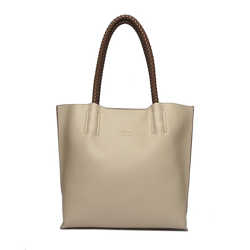 

Летняя мода Женская сумка-тоут, Одноплечевая сумка большой вместимости абрикосовый