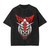 T-shirt Imprimé Graphique Anime RX Gundam Hommes et Femmes T-shirt Lavé Haute Qualité Coton Vintage Harajuku Haut