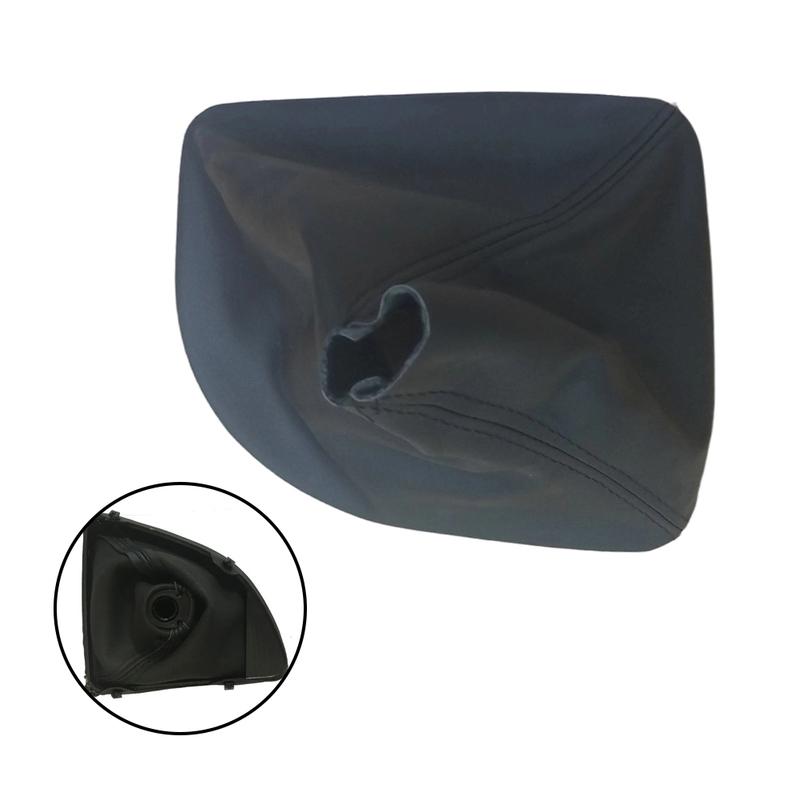 AAA LHD Manual Stick-Lever Shift Knob Boot Dust Cover For BMW For E60 For E61 2003-2010 Gear Gaiter Dustproof Shifter Cover