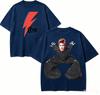 David Bowie Maglietta Regalo per Fan Unisex Unisex Harajuku Oversize Unisex Manica Corta Streetwear Alta Qualità Comoda Classica