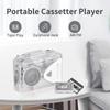Portable Tape Player Portable n Stereo USB Cassette to MP3 Converter with 3.5mm Socket AM FM Cassette Player
