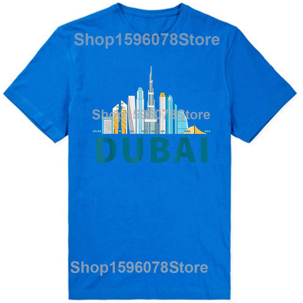 Funny Dubai Classic T-Shirt Summer Men Women Clothing Fashion T Shirts Cotton Short Sleeve Oversized Loose T-shirt Tops