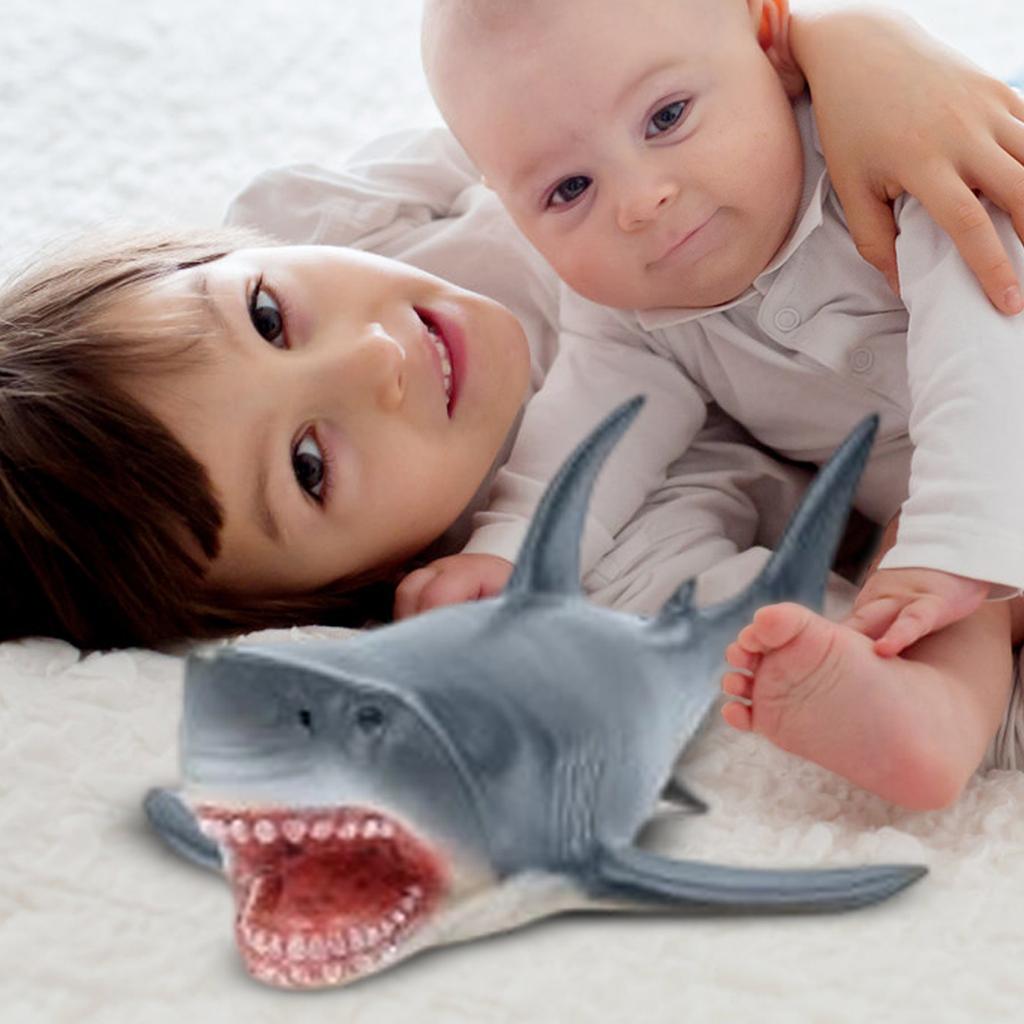 Simulation 40cm Ocean Animal Model, Underwater Creature, Extra Large Soft Plush Filled Great Model, Children's Toy