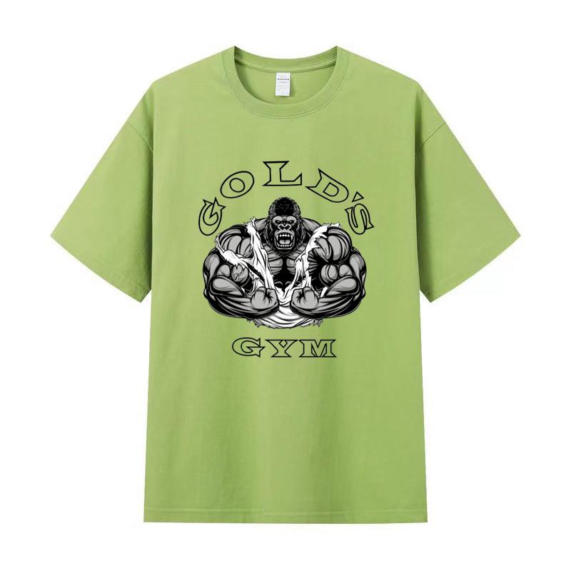 Tricou de vară pentru bărbați Tricou imprimat cu mâneci scurte din bumbac de înaltă calitate Tricou pentru femei Cămașă sport la modă Top de jogging casual