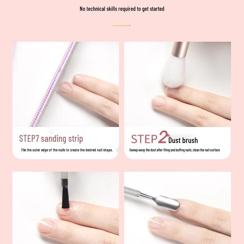 Nagelkunst Schleifbrett & Polierschwamm Set zum Polieren und Formen