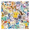 200 Pokémon Pikachu Waterproof Stickers for Kids: DIY Decoration for Notebooks and Phones