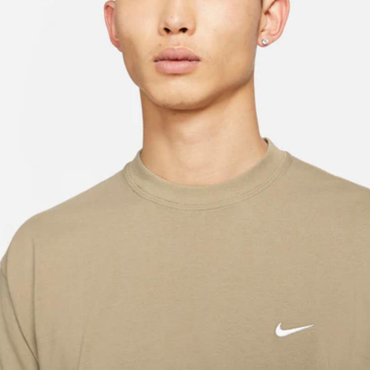 New Nike T Shirts Men's Light Brown DA0321-247