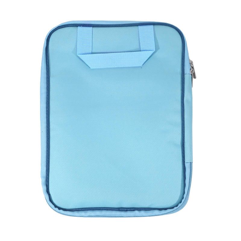 1PC Homework & College Papers Storage Pouch for Books Documents DIY Arts and Crafts Scrapbook Paper Transparent Zipper Document File Pouch