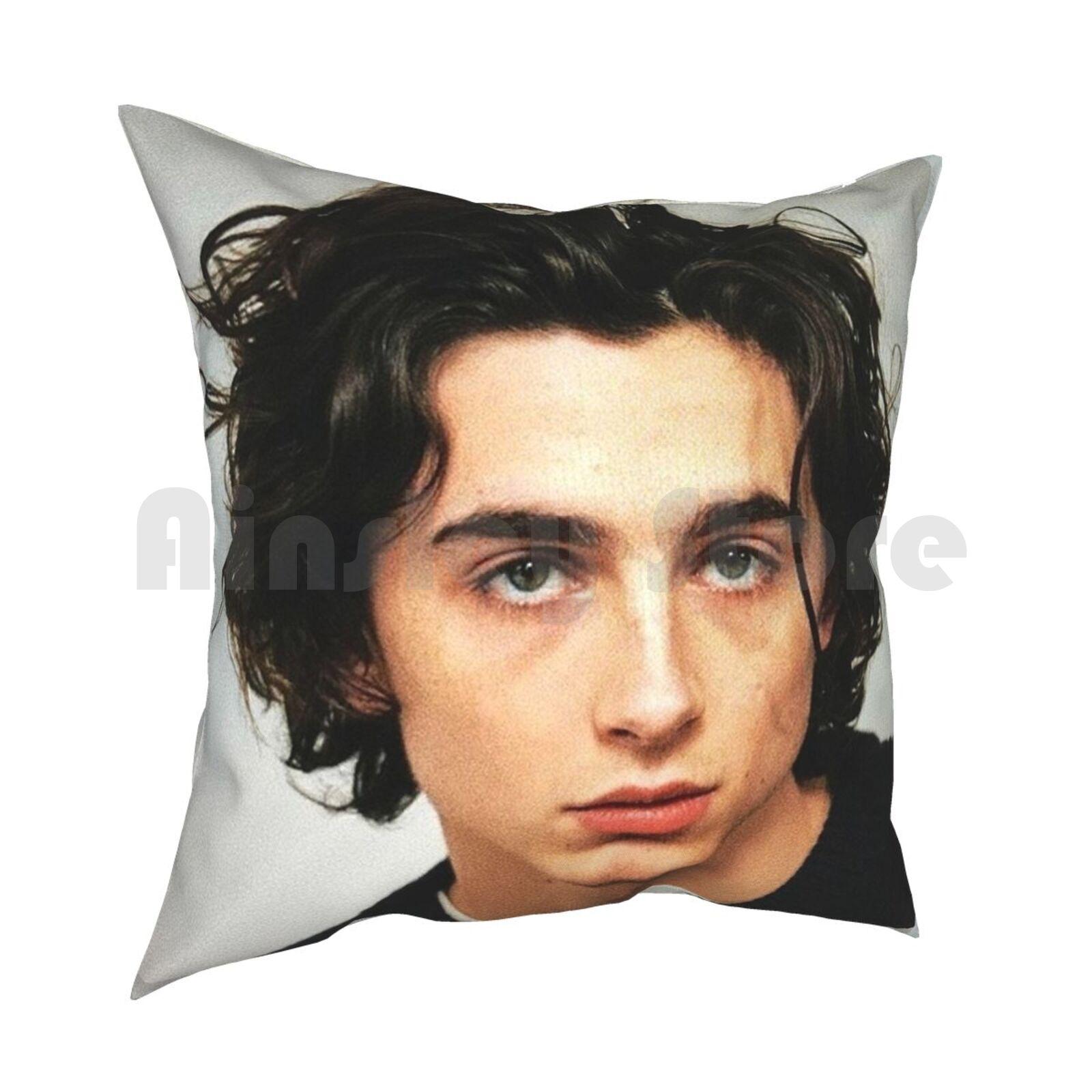 Timothee Chalamet Pillow Case Printed Home Soft DIY Pillow Cover Timothee Chalamet Timothee Chalamet Timothee Chalamet Call 30cmx30cm