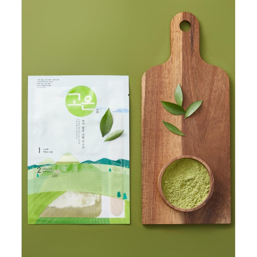 Daycellcosmetics Fermented Green Tea Cream Wash Off Moisture Mask Pack  4 Sheets NONE