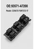 Power Window Switch for 2013-2017 Cerato Forte, Model 93571-A7200, 2 Auto