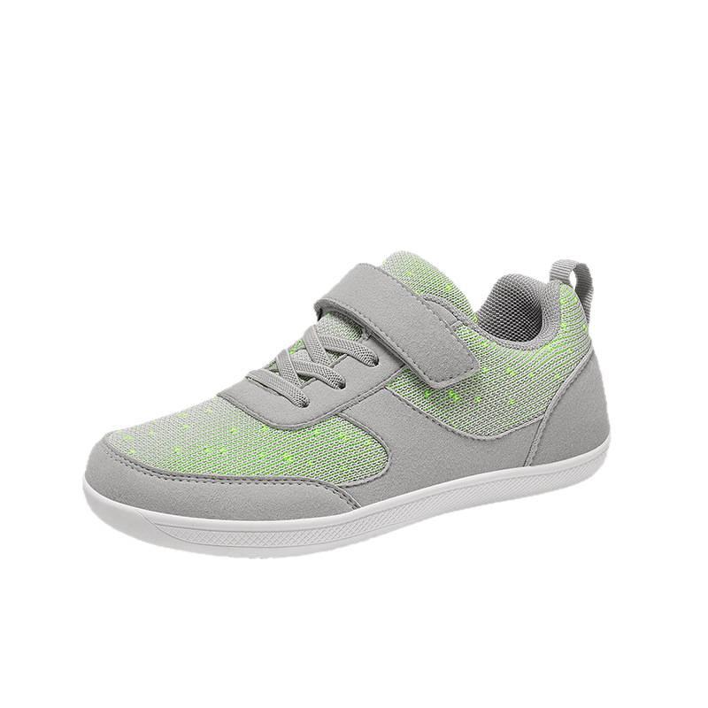 Kids' Wide-Toe Casual Sports Shoes - Low-Top, Breathable, Outdoor Hiking Sneakers for Boys and Girls