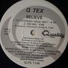12inch Record QTEX  TRANCE POSE  Believe  On A Mission QLPS7144 Quality Music 1995 Canada Dance  Electronica Used