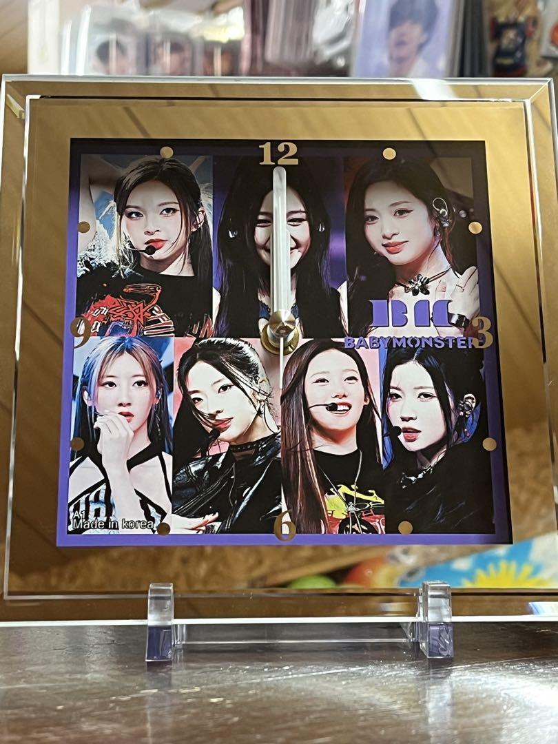 

[USED] New Arrival Baby Monster Clock Square