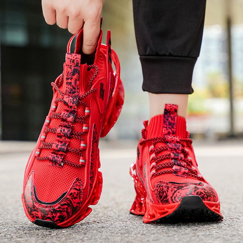 Pánské boty Tenisky Pánské tenisky Luxusní boty Pánské ležérní Trenér Závody Prodyšné módní povaleče na běhání Boty pro muže