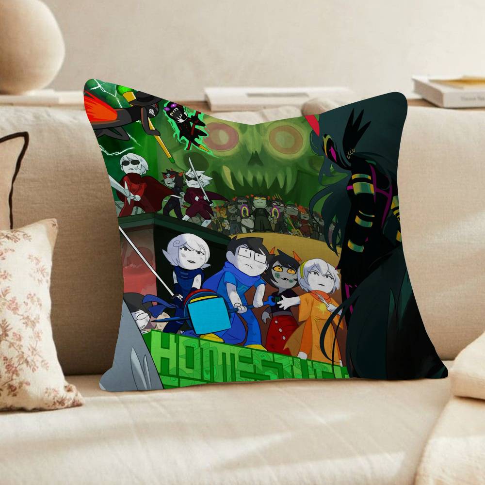 

Popular Internet Anime HHomestuck Cushion Cover Pillowcase Upholstery Sofa Throw Pillow Home Decor Pillowcas 30x30 cm