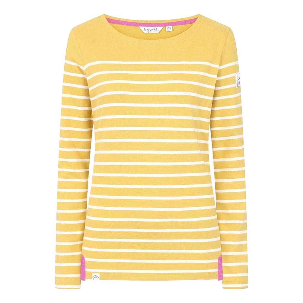 Lazy Jacks Womens/Ladies Striped Breton Top