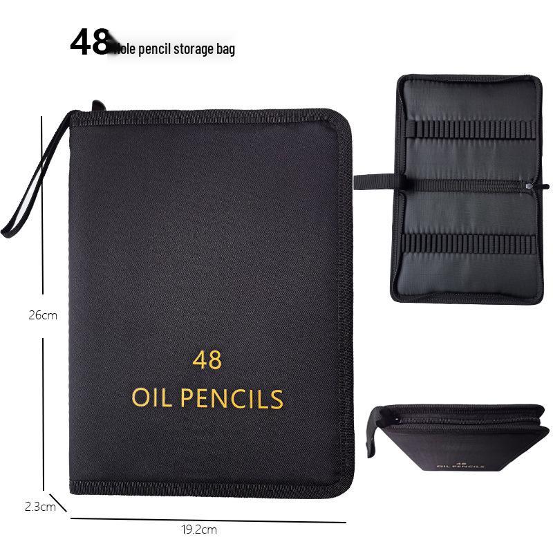 OBOS Professional Oil-Based, Water-Soluble Colored Pencils, 72 Colors for Hand-Drawn Painting and Sketching