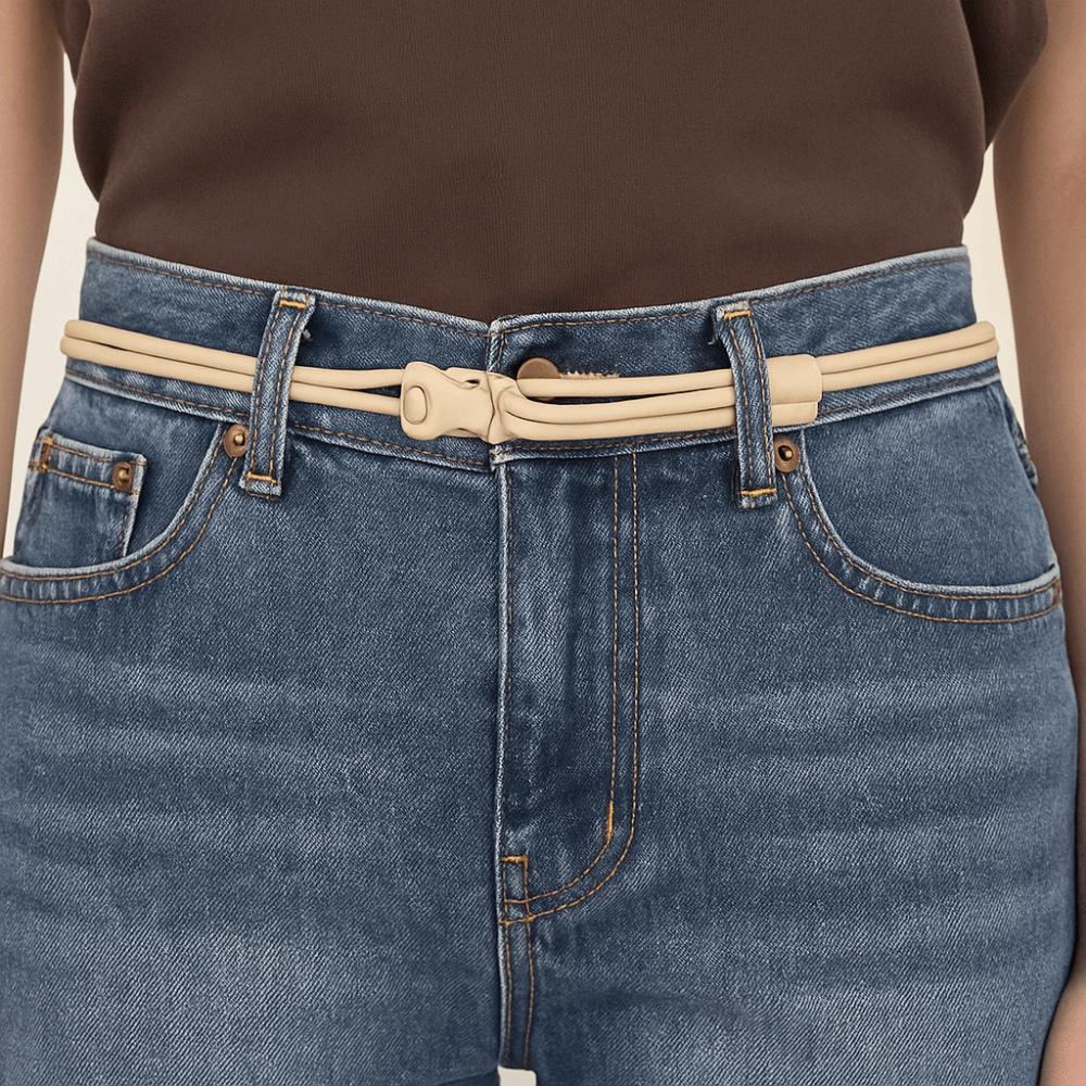 Casual Rope Waistband Tie Up Men Waist Belt Creative Cargo Pants Rope Belt  Streetwear