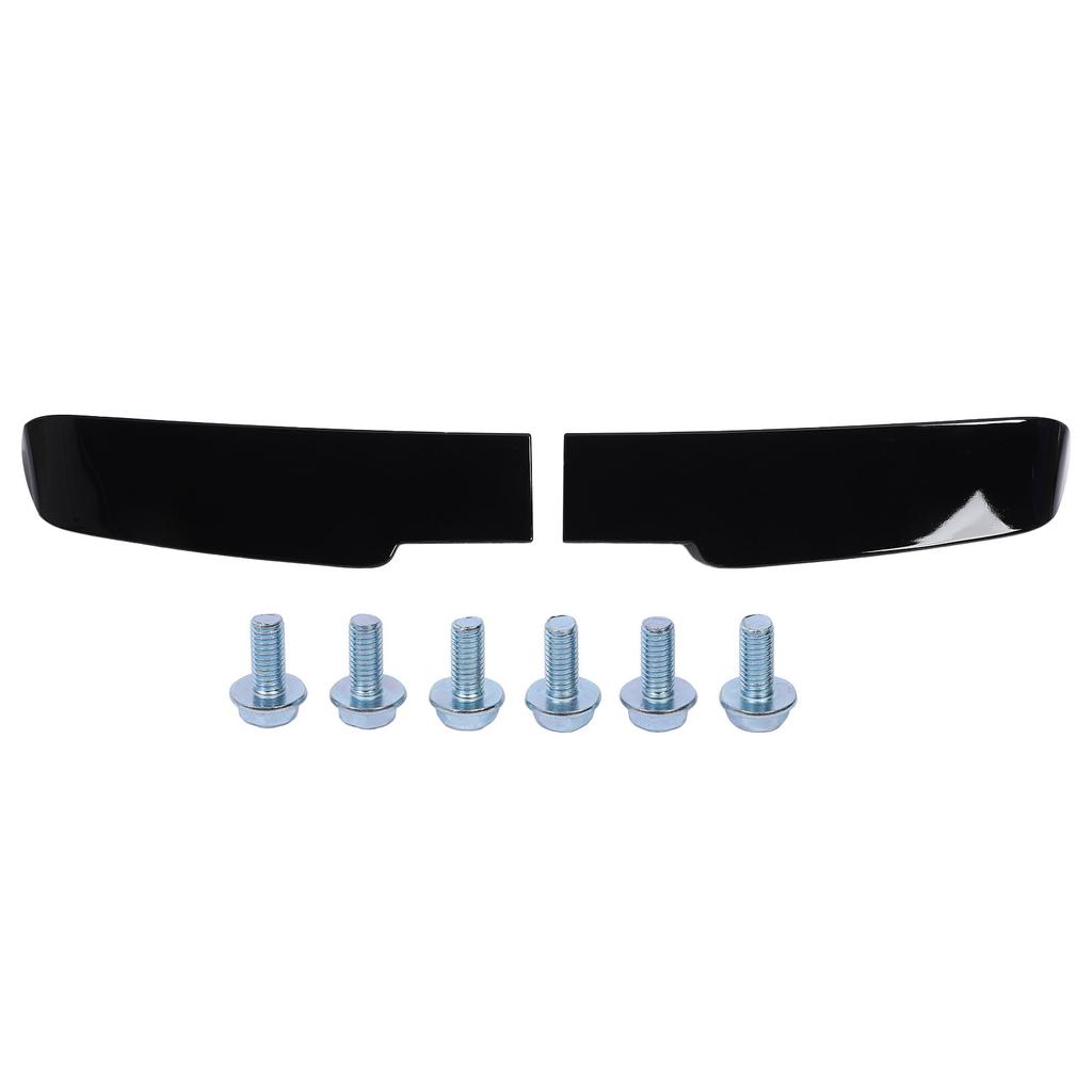 Rear Twin Barn Door Roof Spoiler Gloss Black Improved Aerodynamics Lightweight Sport Style for T5 T5.1 T6 T6.1 2003 To