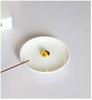 Simple Modern Incense Burner White Ceramic Incense Sticks Holders Bracket for Meditation Sandalwood OUD Fragrant Plate