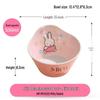 Miffy Rabbit & Bear Children's Melamine Cartoon Food Bowl & Plate Set