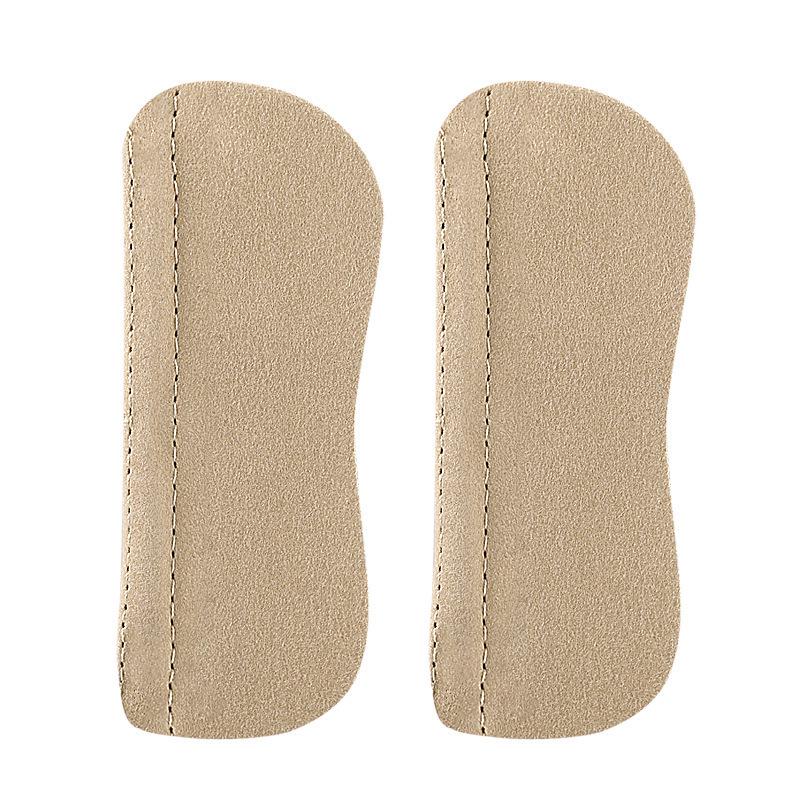 Microfiber Heel Stickers: Anti-Abrasion, Anti-Slip Shoe Inserts for Men & Women; Ideal for Size Mismatches and High Heels.