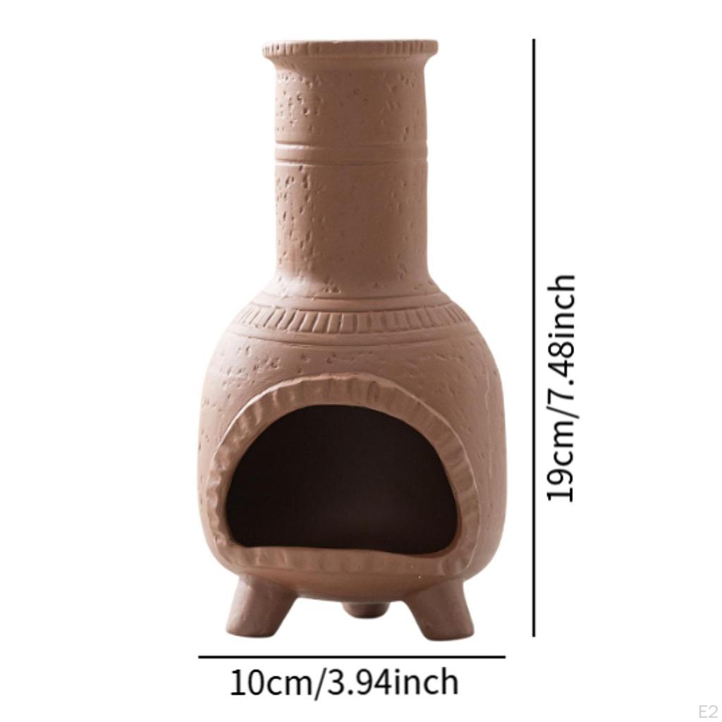 Keramický držák na Palo Santo Kadidelnice Umělecké řemeslné sbírky Miska na šalvěj Mini komínek pro