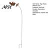Outdoor Garden Stakes Wrought Iron Hummingbird Flower Stake, Decorative Metal Yard Art, Durable Accents Anti-Rust Decor Sign for Balcony Windowsill