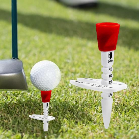 Golf-T-skjorter Høydejusterbar Høy stabilitet Lav friksjon Øk avstand Uknuselige Lange Golf-T-skjorter Golftreningsverktøy