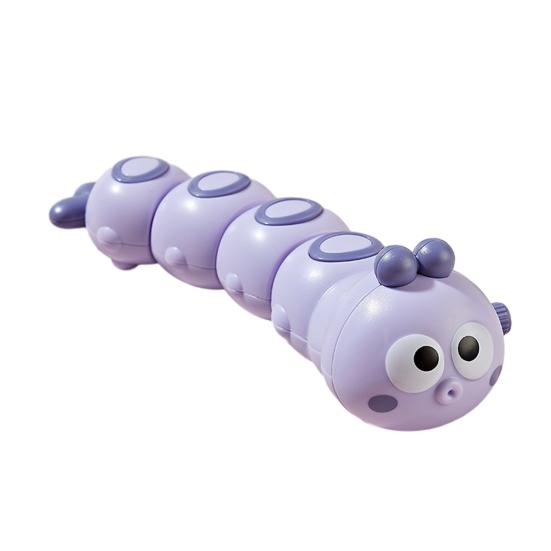Wind-Up Caterpillar Toy Mechanical Crawling Insect Safe Non-Toxic Baby Toy Guides Babies to Educational Kids Toy