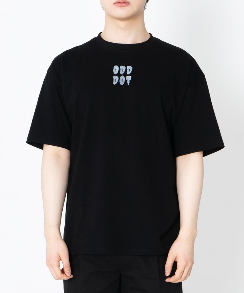 ODD DOT Big Logo T-Shirt_Black