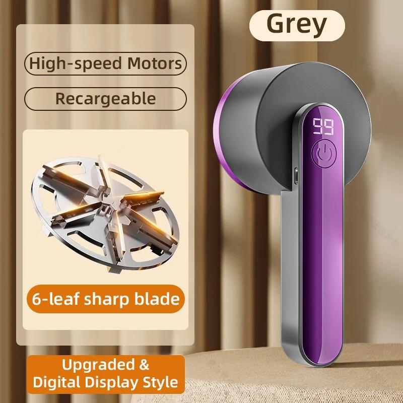 Portable Electric Fuzz Pellet Remover LED Display Rechargeable for Clothes Fabric Shaver Fluff Remover From Home Electric Tools
