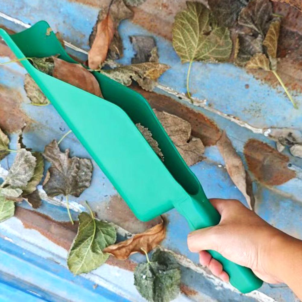Gutter Getter Scoop Flexible Roof Gutter Cleaning Tool Dirt Debris Leaf Remover Large Capacity Plastic Garden Shovel Supplies