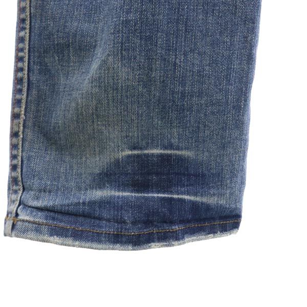 Armani Exchange Made In USA Straight Denim Pants W28 Damage Processing Men's Used