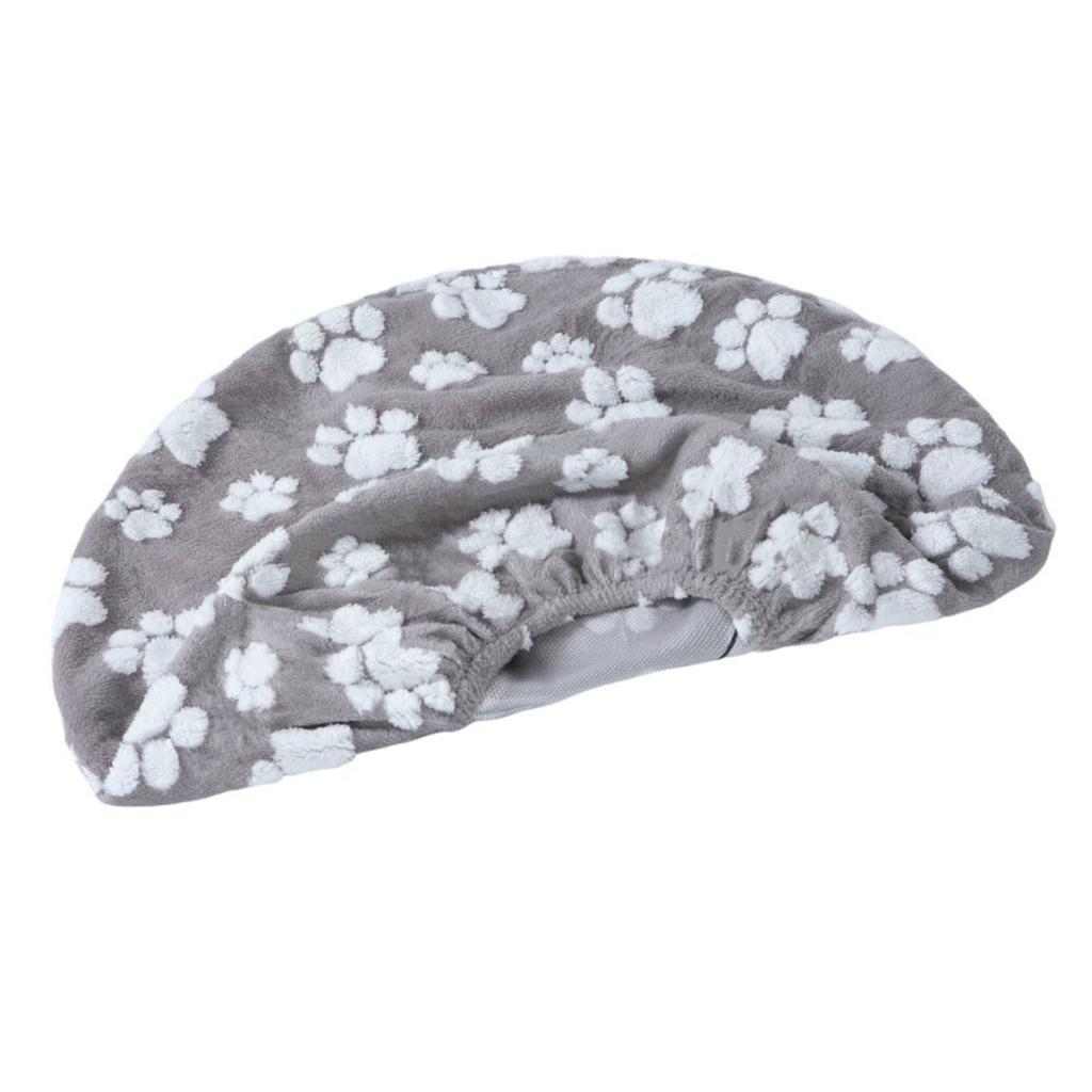 Removable Round Shape Pet Bed Cover For Dog Cats Waterproof And Machine Washable Polyester Fabric Soft Design