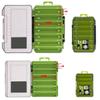Double-Layer Multi-Functional Fishing Lure and Soft Bait Storage Box