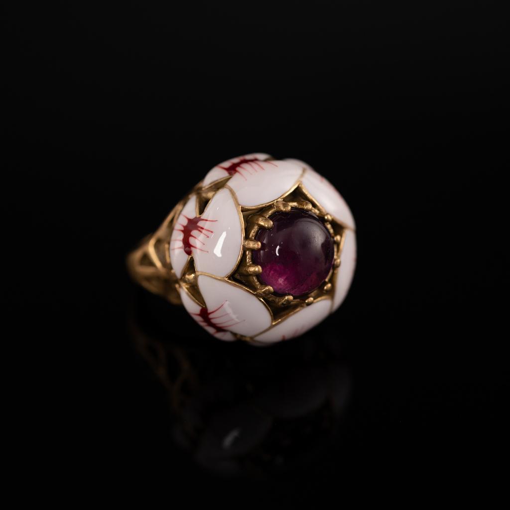 Medieval Copper Alloy Ring, Retro Court Style, High Sense Female Designer Temperament, New Ring