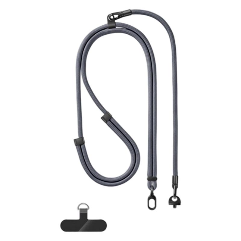 Adjustable Detachable Crossbody Strap for Mobile Phones and Pocket 3 Cameras Secure Anti Loss Design Phone Chain Lanyard
