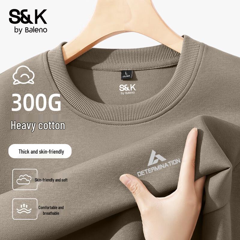 Baleno Men's S&K Heavyweight Pullover Sweatshirt