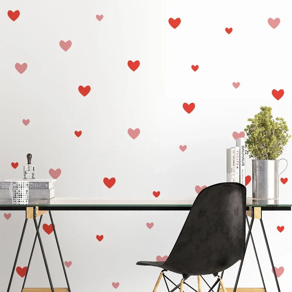 1 Foglio Stella Amore Cerchio Adesivo Fai da Te Stanza dei Bambini Camera da Letto Adesivo Murale Decorativo Accessori Decorativi per la Stanza